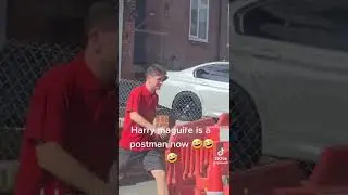 Harry Maguire is a postman now 😂