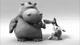 Happy hippo and 