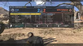 COD Cold War Hardcore Kill Confirm 78 kill round