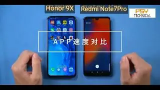 Honor 9x vs Redmi note 7 pro Speed test