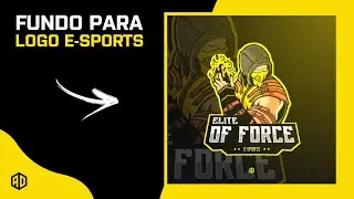 Como criar um fundo para logo e-sports pelo celular - Alex F Design