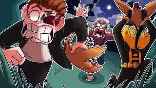 VANOSS AND I TOTALLY DIDN’T GET SCARED BY THIS UGLY GRANNY!