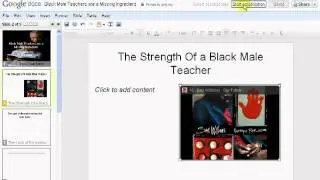 Inserting Video in Google Presentation Doc