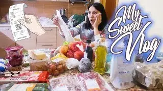 ВЛОГ: ВОТ ЭТО ЗАКУПОЧКА! ГОТОВИМ БУРГЕР КАК В BURGER KING🍔😋