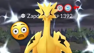 🤯😱 OMG!!! shiny ✨ Galarian ZAPDOS is here.....😵 #pokemongo