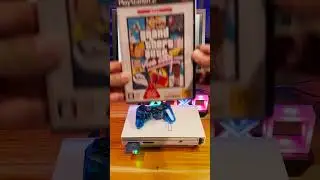 Fancyan PS2 Wireless Controller Transparent Blue #ps2 #dualshock2
