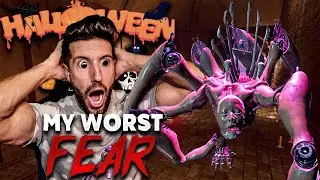Grown Dad Screams In Terror! WORST FEAR in a Game Comes True! Hate This Game. House On Hill 3