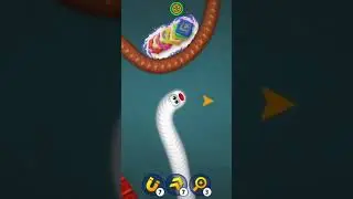 Worms Zone.io🐛Worm #wormhuntbattlearena #magicgameplay #shorts #video #worms #foryou #goviral #short