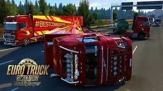 ★ Funny Crash Compilation #2 - Best Truck Accidents & Driving Fails 2022 ETS2