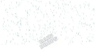 How to create Rain Drops in JavaScript - ASMR Programming No Talking