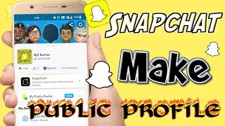 Snapchat public profile kaise banaye | How to make public profile on snapchat