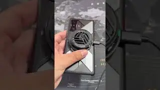 POCO F4 GT - Case and Black Shark Fan Cooler