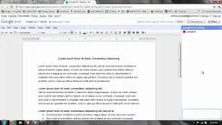 Google Doc Tutorial - Chatting