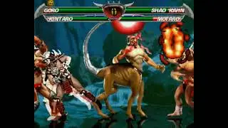 Fight 2: Goro & Kintaro vs Shao Kahn & Motaro - (Mortal Kombat Special Edition)