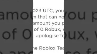 The strangest Roblox refund ever