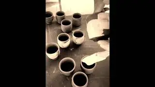 Limited Edition Yunomi: Applying Decorative Slip
