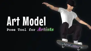 Art Model App Preview version 2.5 | Pose Reference Tool for Artists and Creatives