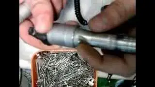 Бор машинка из стоматологического наконечника.