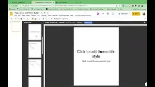 Google Slides Theme Builder and Resizing Slides