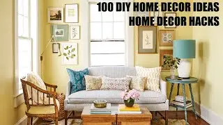 100 DIY HOME DECOR IDEAS + HACKS You Actually Want To Make! ✨ (Full Tutorials)