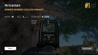 PUBG | Solo Dinner |