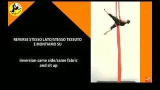 Tessuto aereo SEDUTA IN ARIA #tessutiaerei #danzaaerea #aerialdance #aerialsilk #aerialtutorial