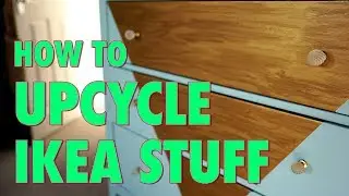 How to Up-cycle Furniture - IKEA upcycling furniture tutorial