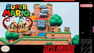 Super Mario Quest / Complete Playthrough (100%) / Super Mario World Hack