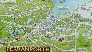 Walk around tour of Perranporth Cornwall famous the pub on the beach wateringhole 