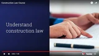 Construction Law Course