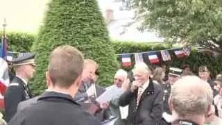 Hommage à Mr Michel Lepourry Maire Honoraire de Sainteny (50)