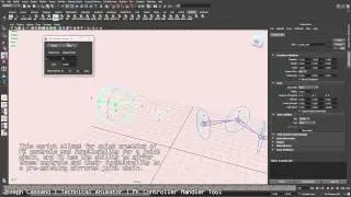 Maya MEL Script - FK Controller Handler Tool
