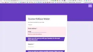Quizizz Student Created Quiz