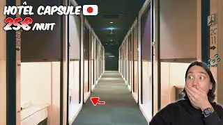 J'ESSAYE L'HÔTEL CAPSULE 🇯🇵| 25€ par nuit😳