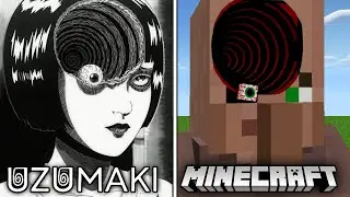 I Cursed Minecraft With the Spiral Horror Mod Uzumaki