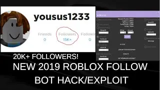 NEW FOLLOW BOT ROBLOX HACK/EXPLOIT (UNLIMITED BOTS)