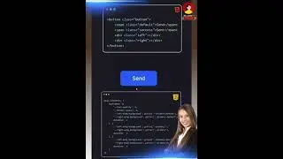 #Send Button 🔘 using HTML CSS and JavaScript 🔥@Sis_code_#css  #coding