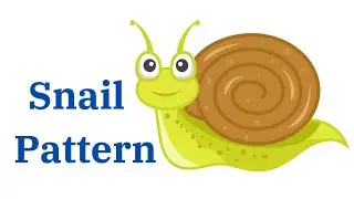 🐌 Snail Pattern with a Snake Cube! 🧩 Mind-Blowing Puzzle Trick!