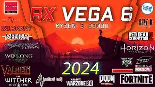 How Does RX Vega 6 on Ryzen 2300U Handle 30 Popular Games? Find Out!    | in 2024