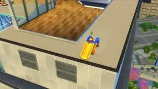 The Sims 4 Toddlerlar kaydıraktan kayarken ölürmü? !!!11!!!!1!!!