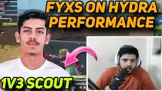 FYXS ON HYDRA 🐉 PERFORMANCE | DREAMS 1V3 TZ BGMI