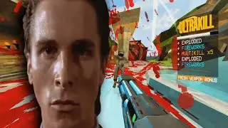 Patrick Bateman in ULTRAKILL