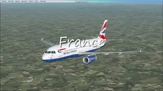 FSX Paris Charles De Gaulle To Heathrow By British Airways