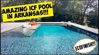 Amazing ICF Pool with EcoFINISH in Arkansas!!!