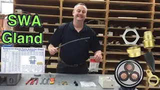 How to Make off a SWA Cable Gland (Steel Wire Armored Cable) Step By Step Demonstration