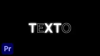 💡 Blinking Text Effect with Adobe Premiere Pro 2024 ✍️