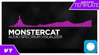 (Template) - Monstercat - Layout Audio Spectrum Visualizer On Android 100% |(Avee Player Visualizer]