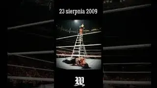 23 sierpnia 2009 - Stoły, drabiny, krzesła! Kartka z Kalendarza #wwepopolsku #wwe #wrestlingpl