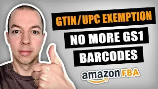 How To Apply For Amazon GTIN / UPC Exemption 2026 | No More GS1 Barcodes!