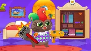 КОТИК БУБУ #2. Делаем ремонт в комнате. Дом для БУБУ.